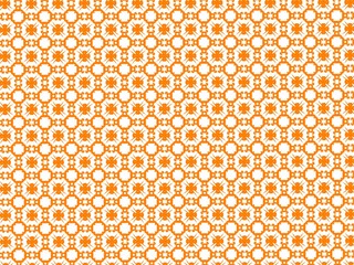 Colorful orange background pattern with symmetric texture