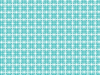 Fototapeta premium Colorful green background pattern with symmetric texture