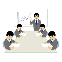 アナログな営業会議