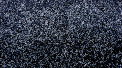 snow crystals snow pieces design isolated black