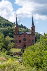 Fototapeta na wymiar Kirche Wilgertswiesen