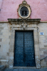 Fototapeta na wymiar Fa�ade of Convento De Las Petras, Cuenca, Cuenca Province, Castilla La Mancha, Spain