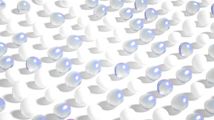 Beautiful background with geometric shape. 3d illustration, 3d rendering.