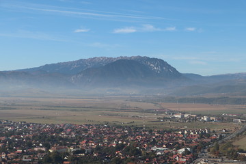 Mountain view from Râșnov citadel.