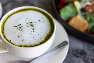 Coffee cup in the morning for charge your energy, image use for food and beverage business concept