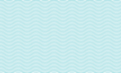 Seamless pattern with blue waves.