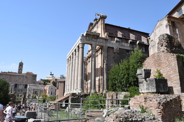 Fototapeta na wymiar Roman Ruins
