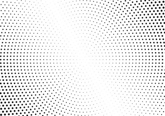 Abstract halftone dotted background. Futuristic grunge pattern, dot and circles.  Vector modern optical pop art texture for posters, sites, business cards, cover, postcards, labels, stickers layout.