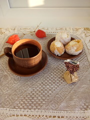 cookies and cup of tea