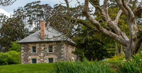 Fototapeta na wymiar Stone house Kerikeri. New Zealand
