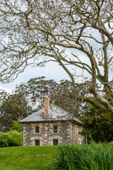 Fototapeta na wymiar Stone house Kerikeri. New Zealand. Oldest house of New Zealand