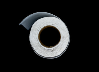 Roll of toilet paper or tissue isolated 