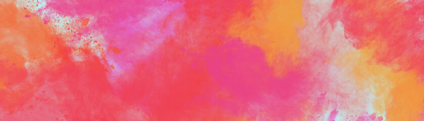 Abstract image of exploded colorful powder, digital illustration