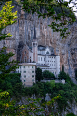 Obraz premium Madonna della Corona Spy Sanctuary. Italy