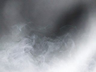 smoke white group on gray  background 
