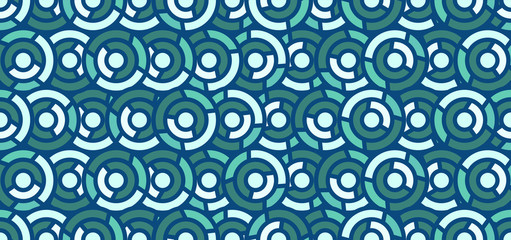Green circle background can use for design, background concept, vector.