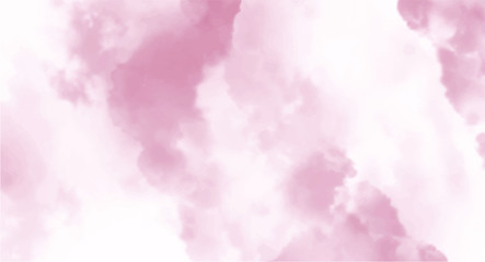 Pink watercolor background for your design, watercolor background concept, vector.