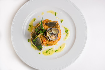 prato de accorta com bacalhau