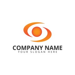 logo letter s, sport icon, logo s and swoosh + symbol of speed with a circle