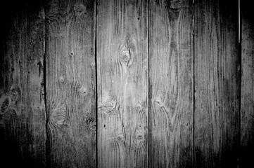Vintage rustic black wood texture of old pine planks. Abstract black background with wood pattern. Wood table top view