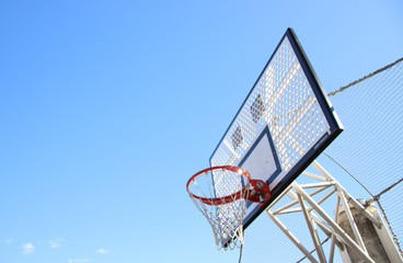 バスケットゴール　栃木県さくら市　氏家駅
