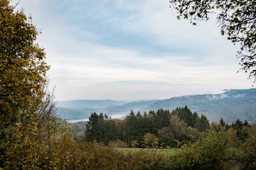 Fototapeta na wymiar beautiful landscape in germany 