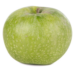 Beautiful green apple isolated