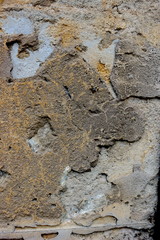 Concrete cracked wall background texture wallpaper