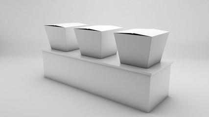 White boxes mockup - 310457387