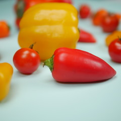 Pepper lying on the table