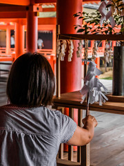 Sur l'île de Miyajima entre culture et tradition