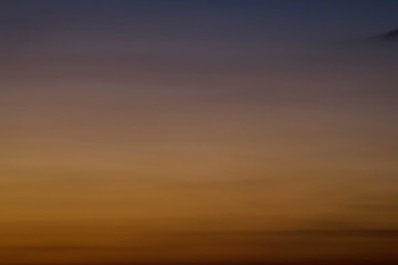 sky with blue, orange and red dramatic colors