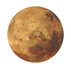 Planet Mars Isolated  © nerthuz
