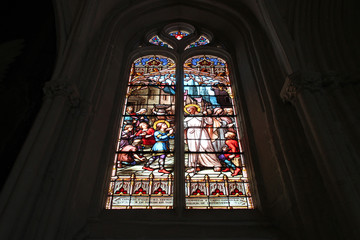 Saint-Corentin cathedral - Quimper - brittany - france