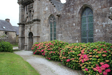 Fototapeta na wymiar Sainte-Marie-du-Ménez-Hom chapel - Plomodiern - Brittany - France