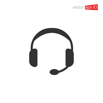 Headset Vector Icon Sticker by THP Creative - Pixels