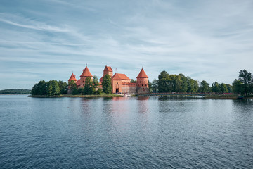 Naklejka na ściany i meble Trakai Island Castle, Lithuania