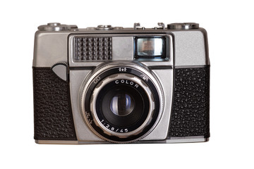 Isolated functional old analogue camera