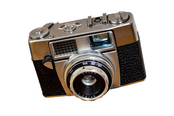 Isolated functional old analogue camera