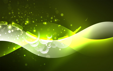 Neon abstract background. Background decoration. Trendy graphic design.