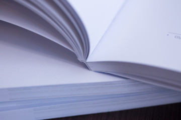 Printing activity with a guillotine.