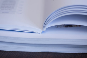 Printing activity with a guillotine.