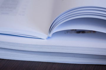 Printing activity with a guillotine.