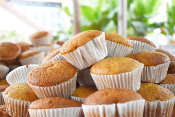 muffins on the table