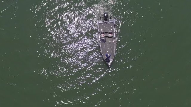 bass fishing drone