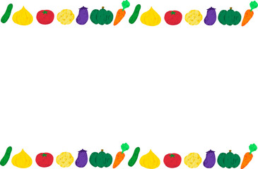 野菜フレーム