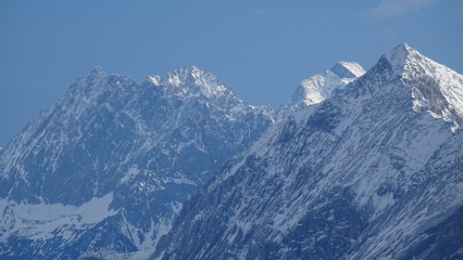 Fototapeta na wymiar Zugspitze im Winter
