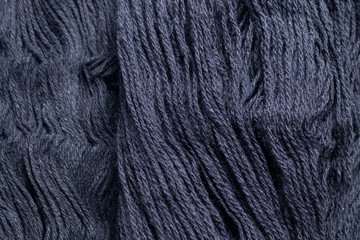 knitting yarn, texture of knitting threads