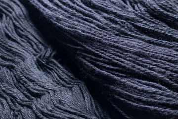 knitting yarn, texture of knitting threads