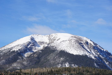  Colorado Scenery. Scenic Colorado Mountains in Early Winter,  Fremont Pass, Colorado.